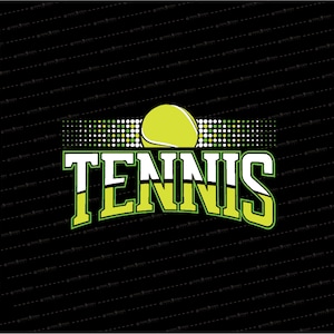 Tennis SVG // © SmalltownNEcreations 1.27.22