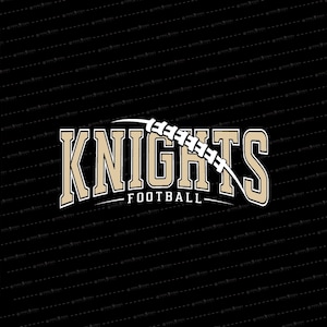 Knight Football SVG // © SmalltownNEcreations 9.17.24