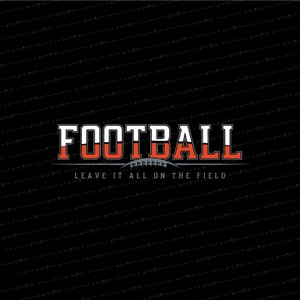 Football SVG // © SmalltownNEcreations 9.15.20