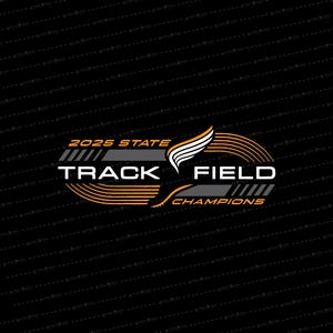 State Track and Field Champions SVG // © SmalltownNEcreations 2.26.25