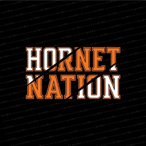 Hornet Nation SVG // © SmalltownNEcreations 7.14.22