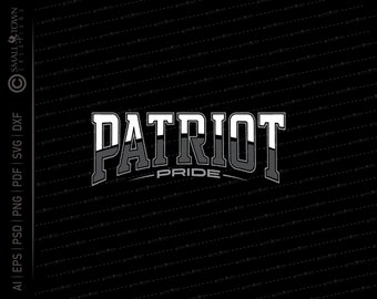 Patriot SVG // © SmalltownNEcreations 11.30.20