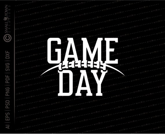 Football SVG // © SmalltownNEcreations 6.27.21