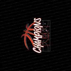 Basketball Champions SVG // © SmalltownNEcreations 11.3.23