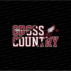 Cross Country SVG // XC // CC // © SmalltownNEcreations 7.15.22