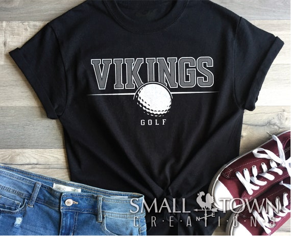 vikings golf shirt