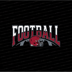 Football SVG // © SmalltownNEcreations 10.25.21