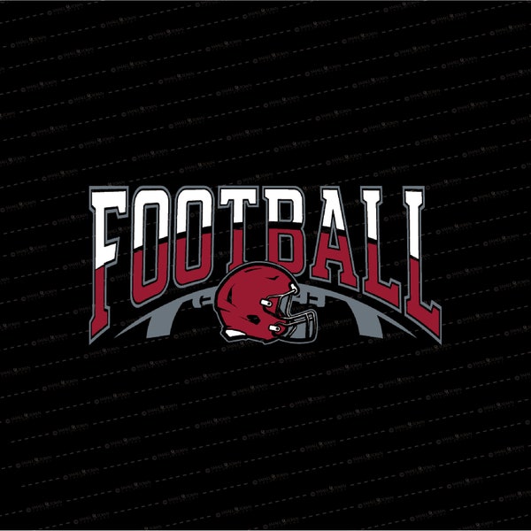 Football SVG // Football Helmet // Football Team // Football Coach // Team // © SmalltownNEcreations 10.25.21