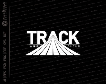 Track and Field SVG // © SmalltownNEcreations 2.20.19