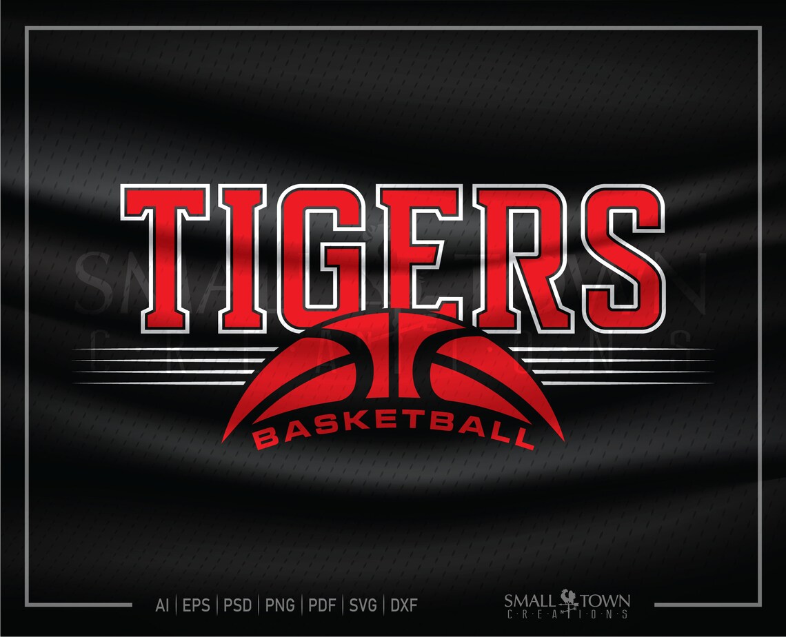 Tiger SVG Tiger Basketball SVG Basketball SVG Tiger Tiger Etsy