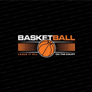 Basketball SVG // © SmalltownNEcreations 12.17.20