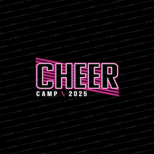 Cheer Camp SVG // © SmalltownNEcreations 1.18.24