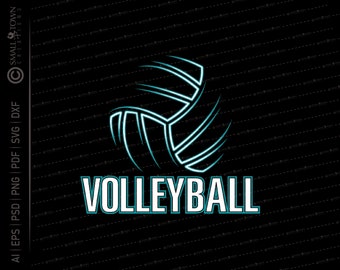Volleyball SVG // © SmalltownNEcreations 12.14.17