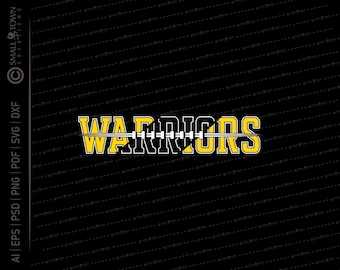 Warrior Football SVG // © SmalltownNEcreations 7.31.24