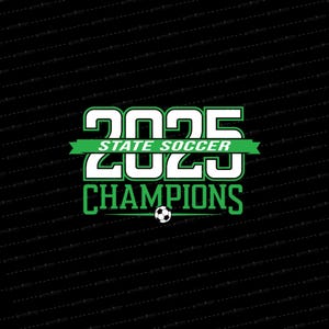 State Soccer Champions SVG // © SmalltownNEcreations 9.13.23