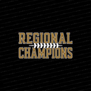 Football Regional Champions SVG // © SmalltownNEcreations 12.15.24