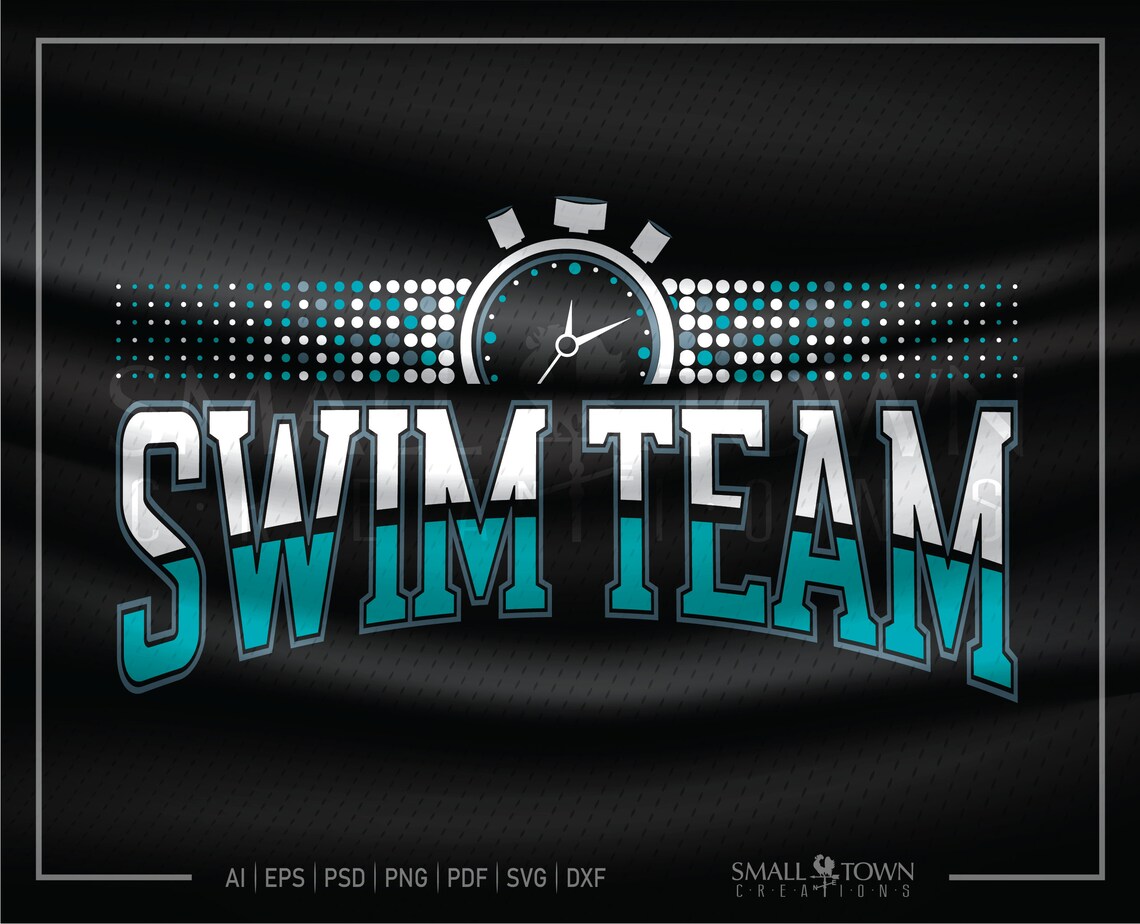 swim team svg