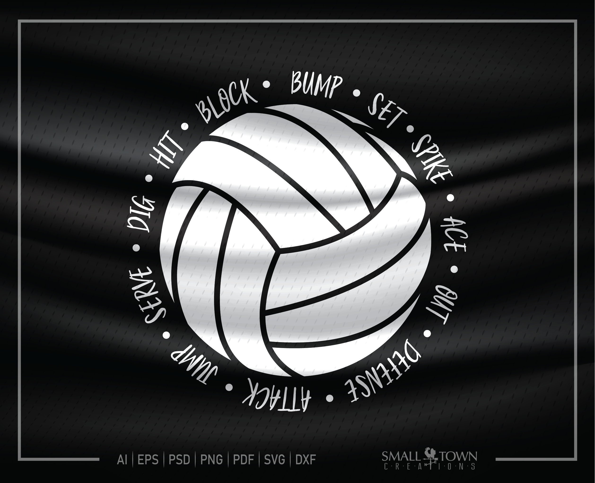 volleyball logo shirts