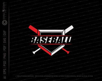 Baseball SVG // © SmalltownNEcreations 5.27.20