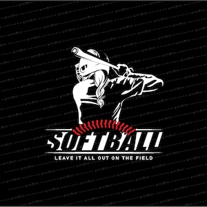 Softball SVG // © SmalltownNEcreations 8.20.21