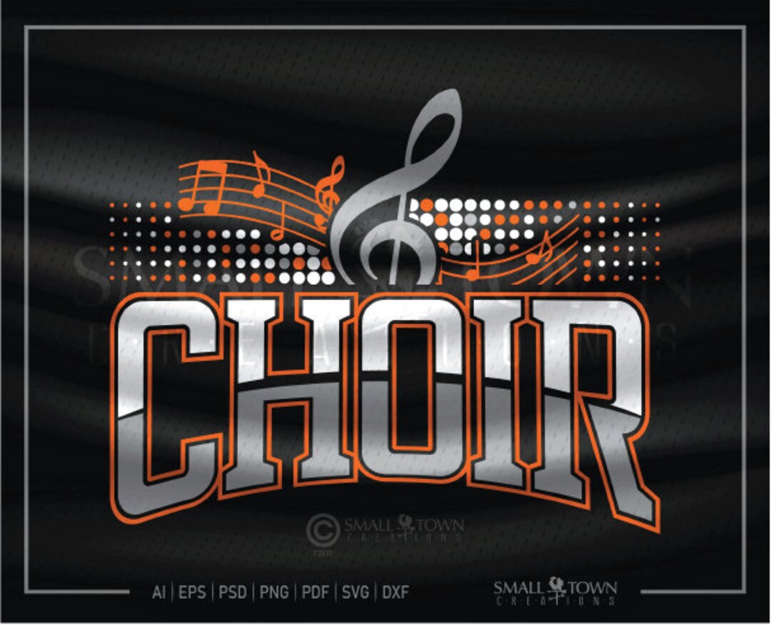 Choir SVG. Choir Logo Choir Singer Singer SVG Singer Etsy