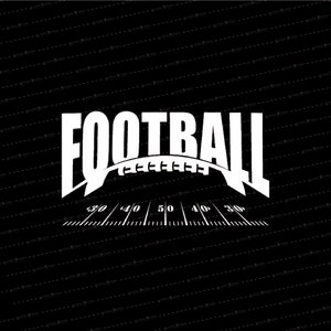 Football SVG // © SmalltownNEcreations 10.16.20
