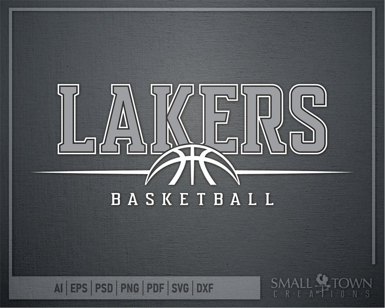 Laker Laker Basketball Laker Mascot Basketball team | Etsy