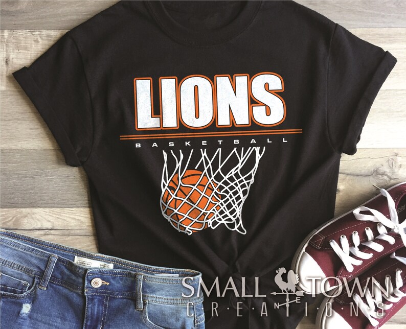 Lion Lion Basketball Lion Mascot Basketball Net Basketball Etsy