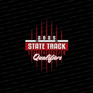 State Track and Field Qualifiers SVG // © SmalltownNEcreations 10.9.19