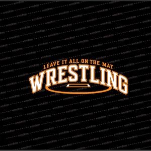 Wrestling SVG // Wrestling Mat SVG // Wrestling Team SVG // Wrestling // Personal Use Only // © SmalltownNEcreations 1.23.22