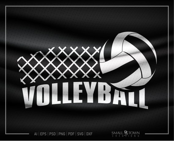 Volleyball Volleyball Net Love volleyball Team logo Sports | Etsy