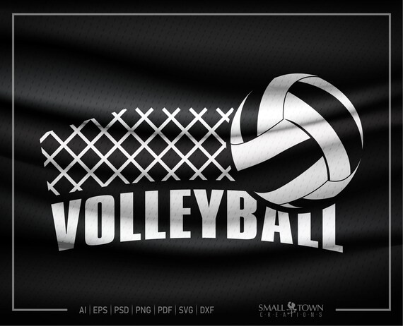 Volleyball Volleyball Net Love volleyball Team logo Sports | Etsy