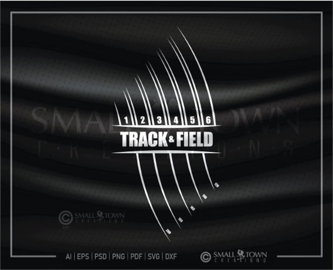 Track & Field SVG, Track SVG, Sports SVG, Track and Field, Track Logo