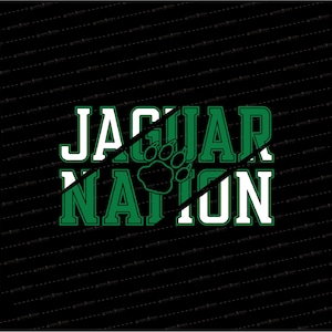 Jaguar Nation SVG // © SmalltownNEcreations 7.15.22