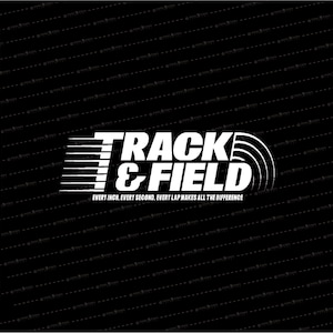 Track and Field SVG // © SmalltownNEcreations 2.23.21