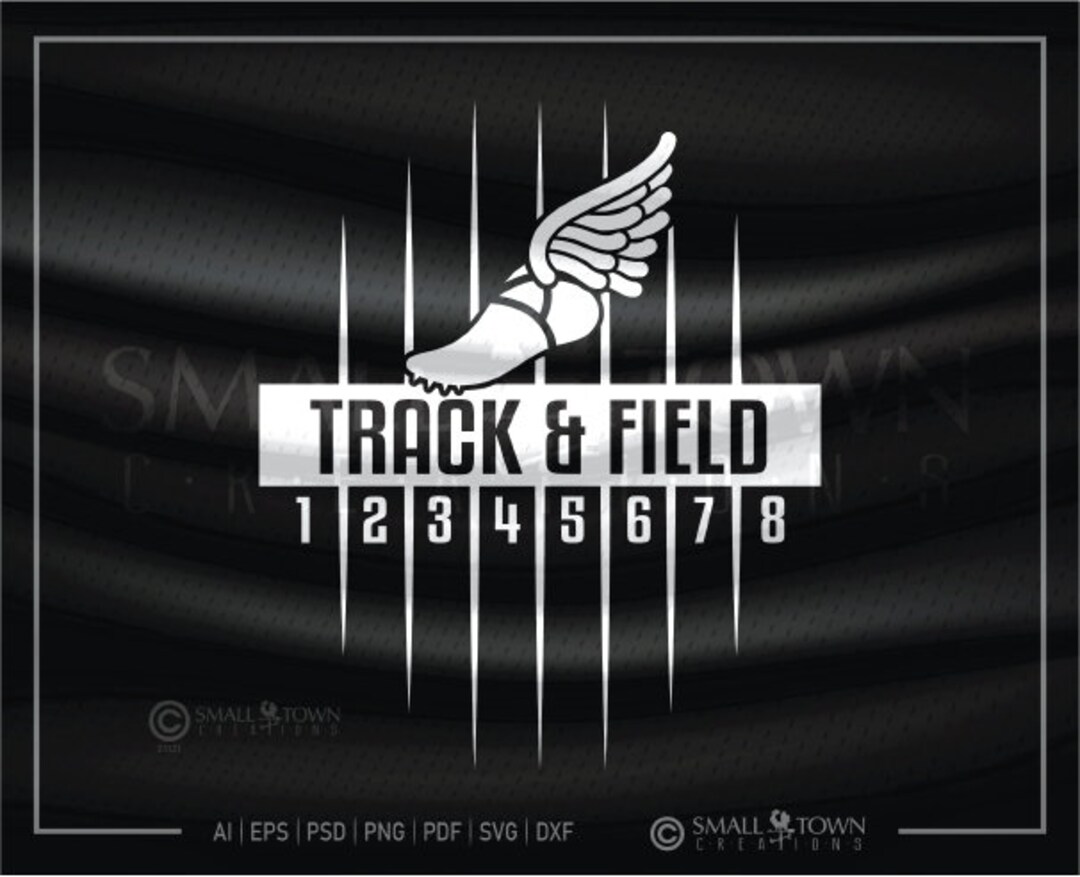 Track and Field SVG Track SVG Track Team SVG Track and Etsy