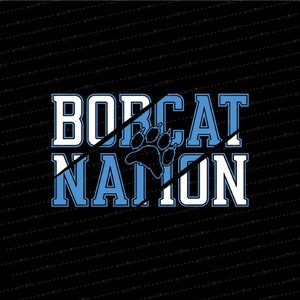 Bobcat SVG // Bobcat Nation SVG // Bobcat Mascot // Bobcat // Mascot // © SmalltownNEcreations 8.14.24