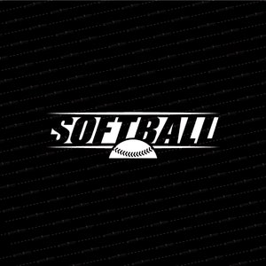 Softball SVG // © SmalltownNEcreations 9.16.21