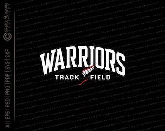 Warrior Track and Field SVG // © SmalltownNEcreations 2.2.24