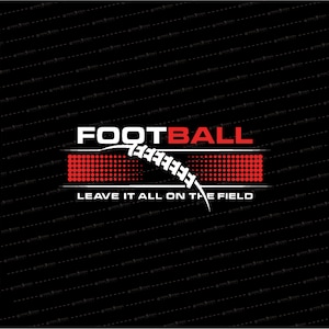 Football SVG // © SmalltownNEcreations 1.17.19