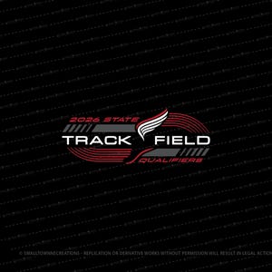 State Track and Field Qualifiers SVG // © SmalltownNEcreations 2.26.25