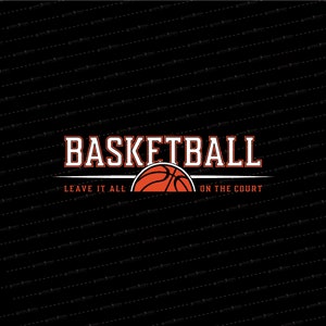 Basketball SVG // © SmalltownNEcreations 12.17.20