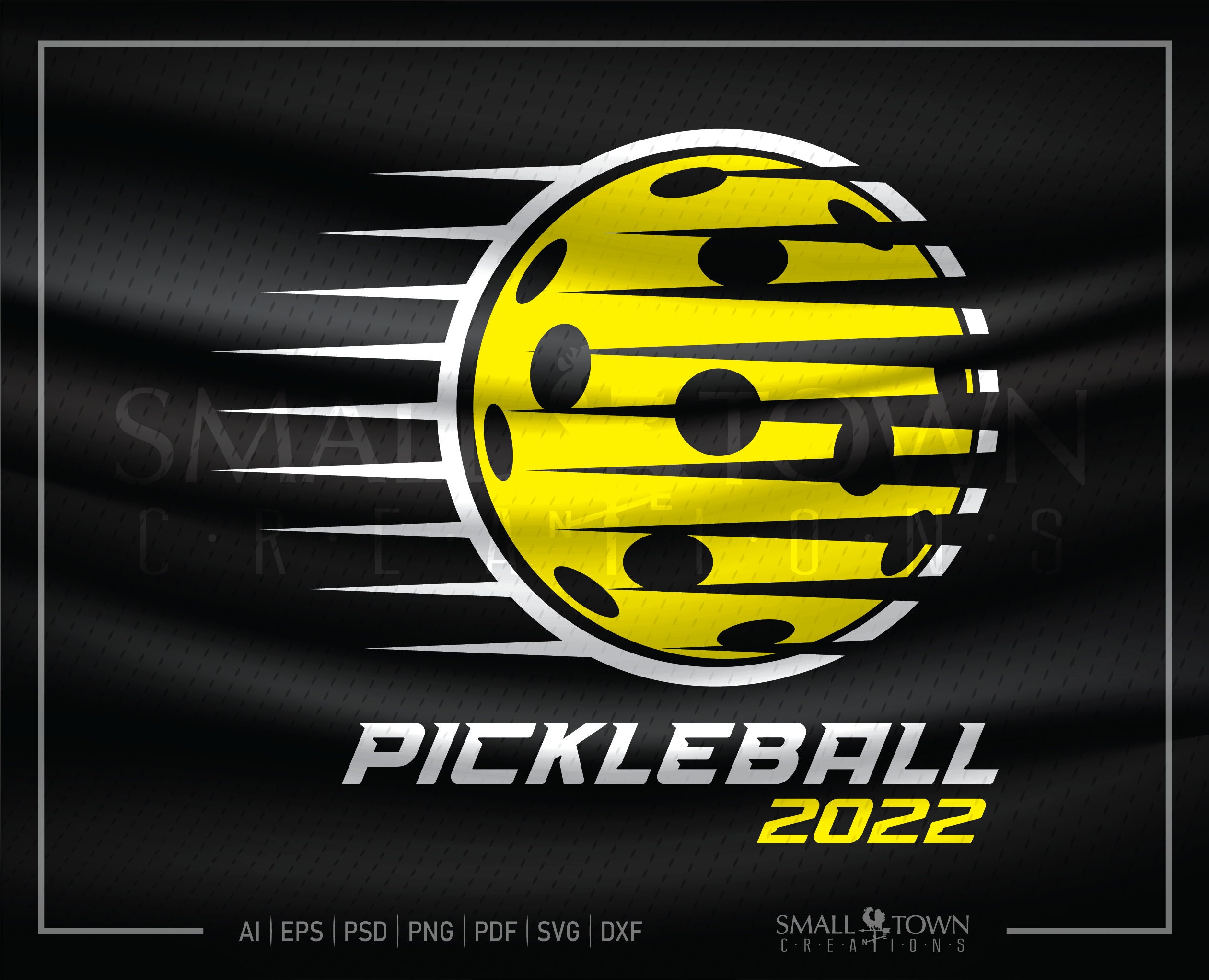 Pickleball SVG Pickleball Logo Pickleball Team SVG Etsy