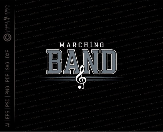 Marching Band SVG // © SmalltownNEcreations 11.16.23