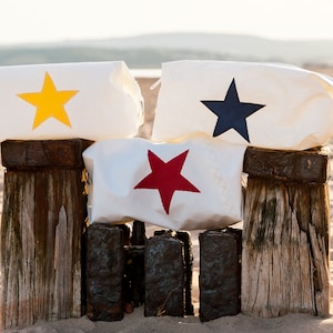 Recycled Sailcloth Star Wash Bag