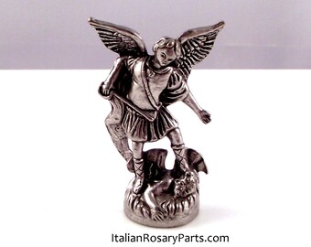 saint michael statue etsy