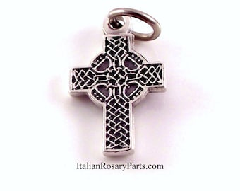 Irish Celtic Bracelet Cross Religious Medal | Italian Rosary Parts