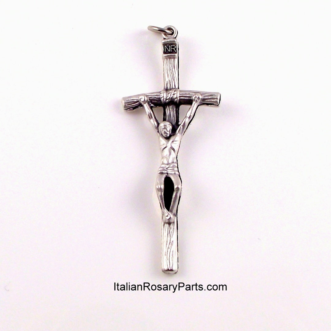 Large Papal Rosary Crucifix of Pope Saint John Paul II | Italian Rosary ...