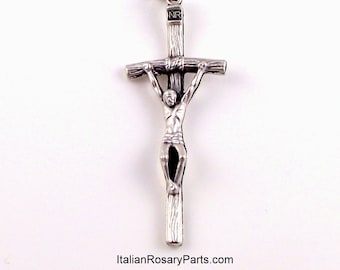 Large Papal Rosary Crucifix of Pope Saint John Paul II | Italian Rosary Parts