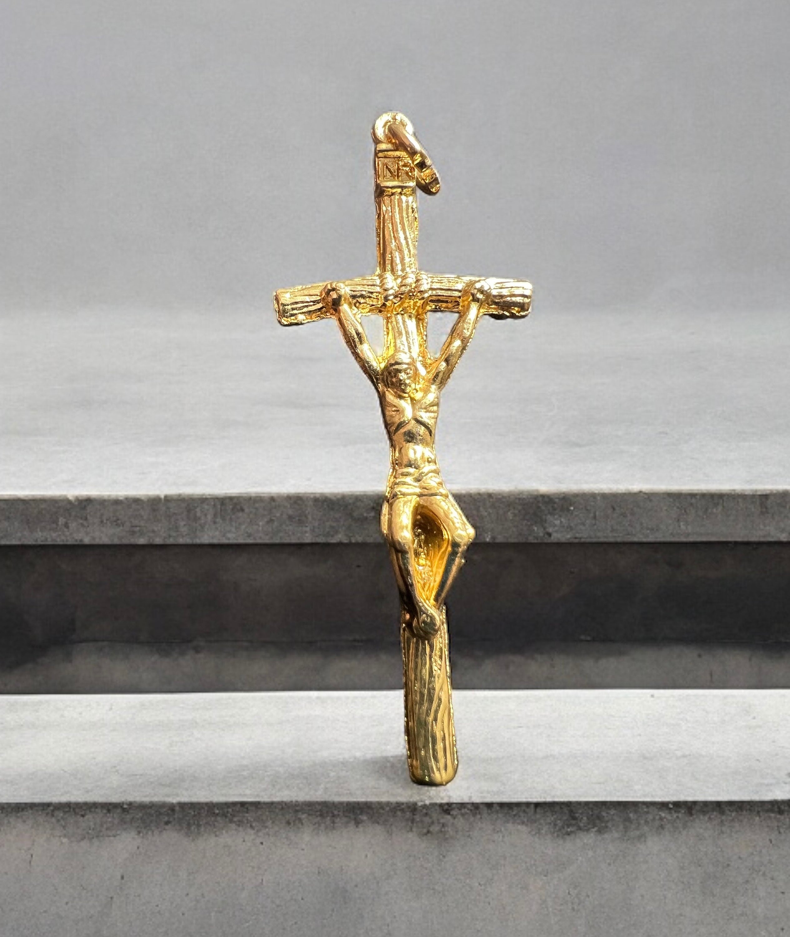 Saint John Paul II Rosary Crucifix | Gold Finish, Italian Made - Etsy